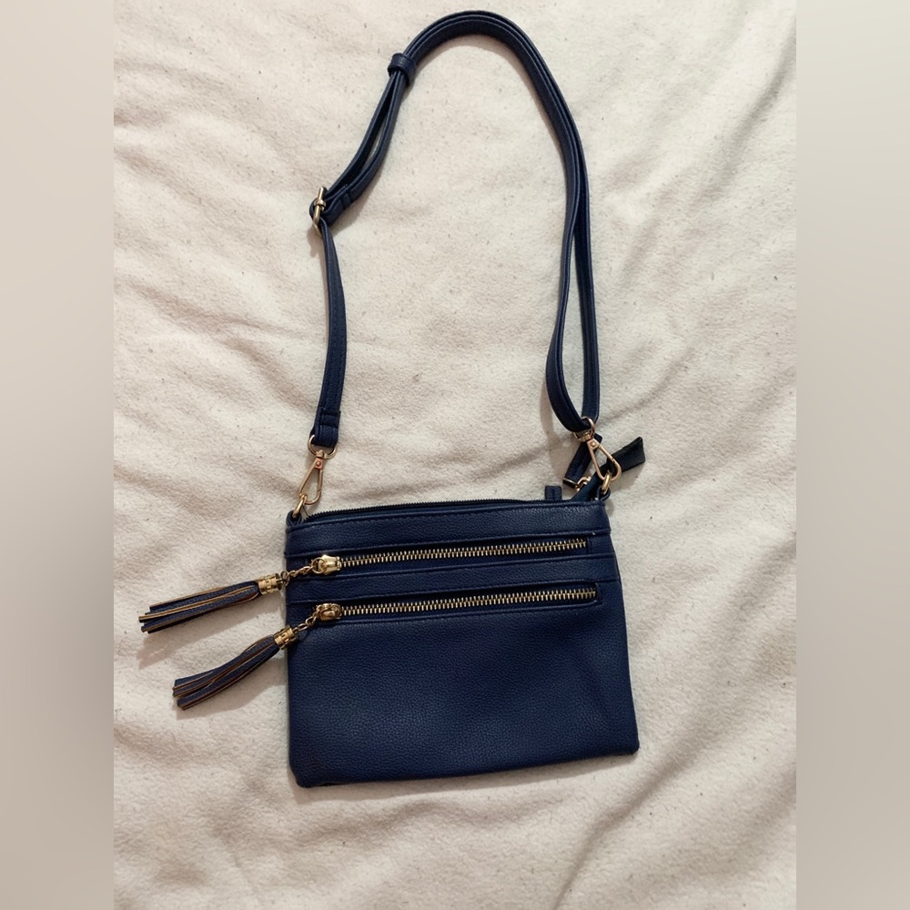 Navy Blue Crossbody Bag